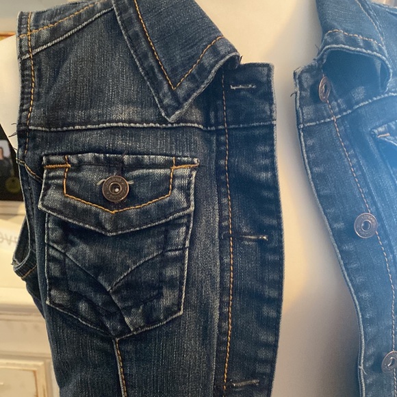 Maurice’s Jean Vest Size M - Picture 4 of 5